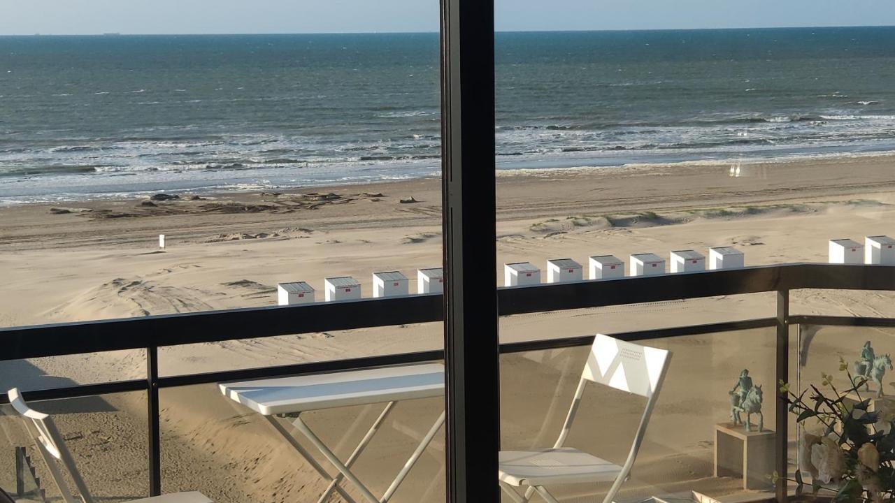 Zeezicht Vanop Het 6 De Verdiep Oostduinkerke Exterior foto