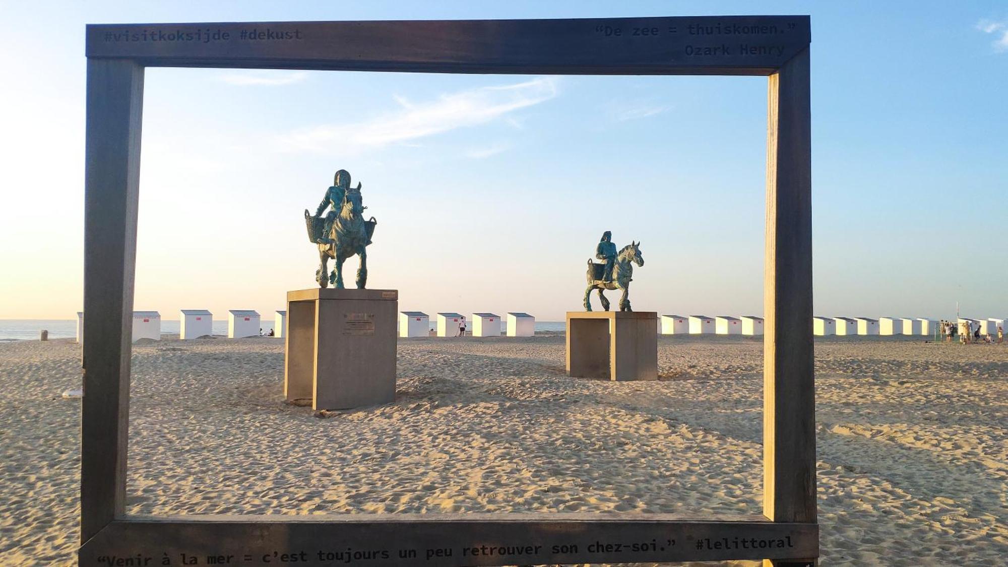 Zeezicht Vanop Het 6 De Verdiep Oostduinkerke Exterior foto